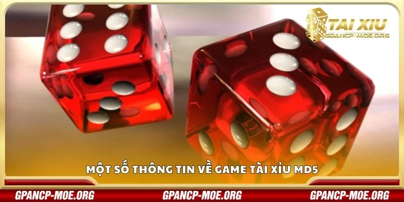 Một số thông tin về game tài xỉu Md5